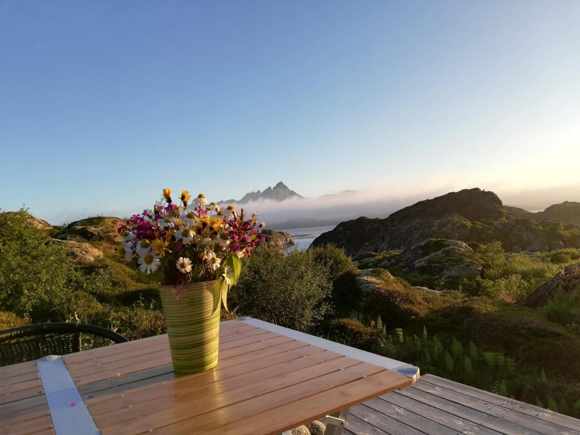 Unique Private Cabin In Lofoten Лекнес Екстер'єр фото